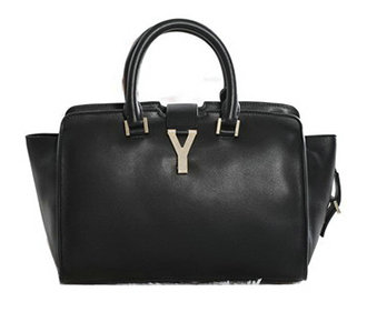 YSL cabas chyc bag original leather 5086 black - Click Image to Close